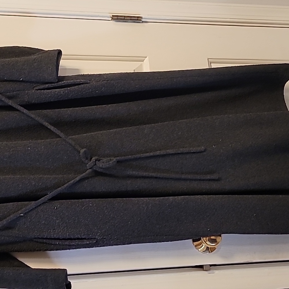 L.L. Bean Vintage Charcoal Gray Sweater Dress - Picture 4 of 4
